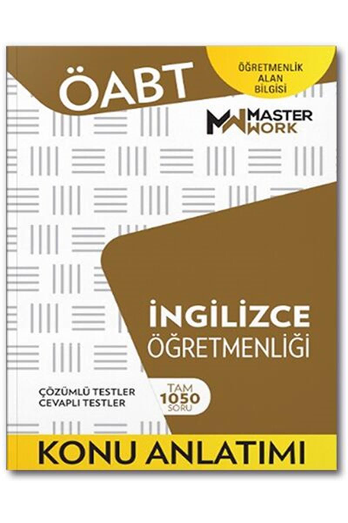 Master Work ÖABT İngilizce Öğretmenliği Konu Anlatımı