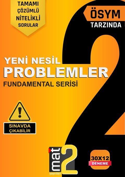 Mat2 Yayınları Problemler Fundamental Serisi Fasikülü