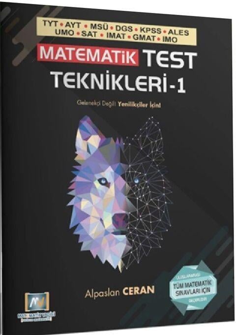 Matematik Vadisi TYT AYT MSÜ DGS KPSS ALES UMO SAT IMAT GMAT IMO Matematik Test Teknikleri 1