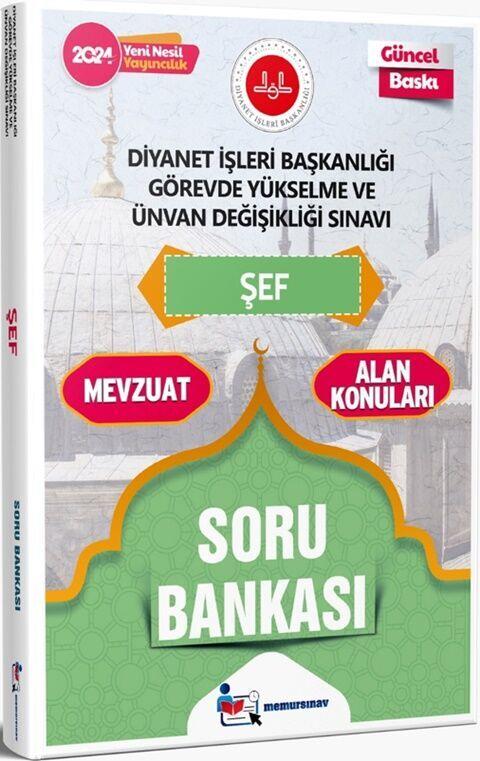 Memur Sınav 2024 Diyanet İşleri Başkanlığı GYS Ve UDS Şef Soru Bankası