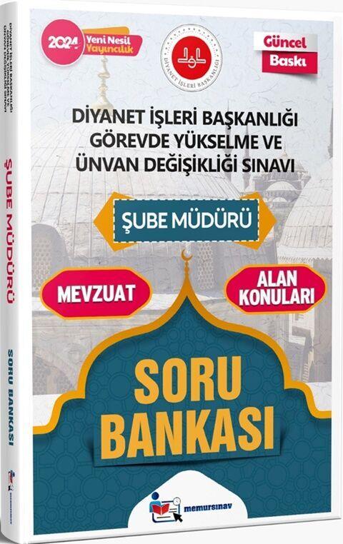 Memur Sınav 2024 Diyanet İşleri Başkanlığı GYS ve UDS Şube Müdürü Soru Bankası