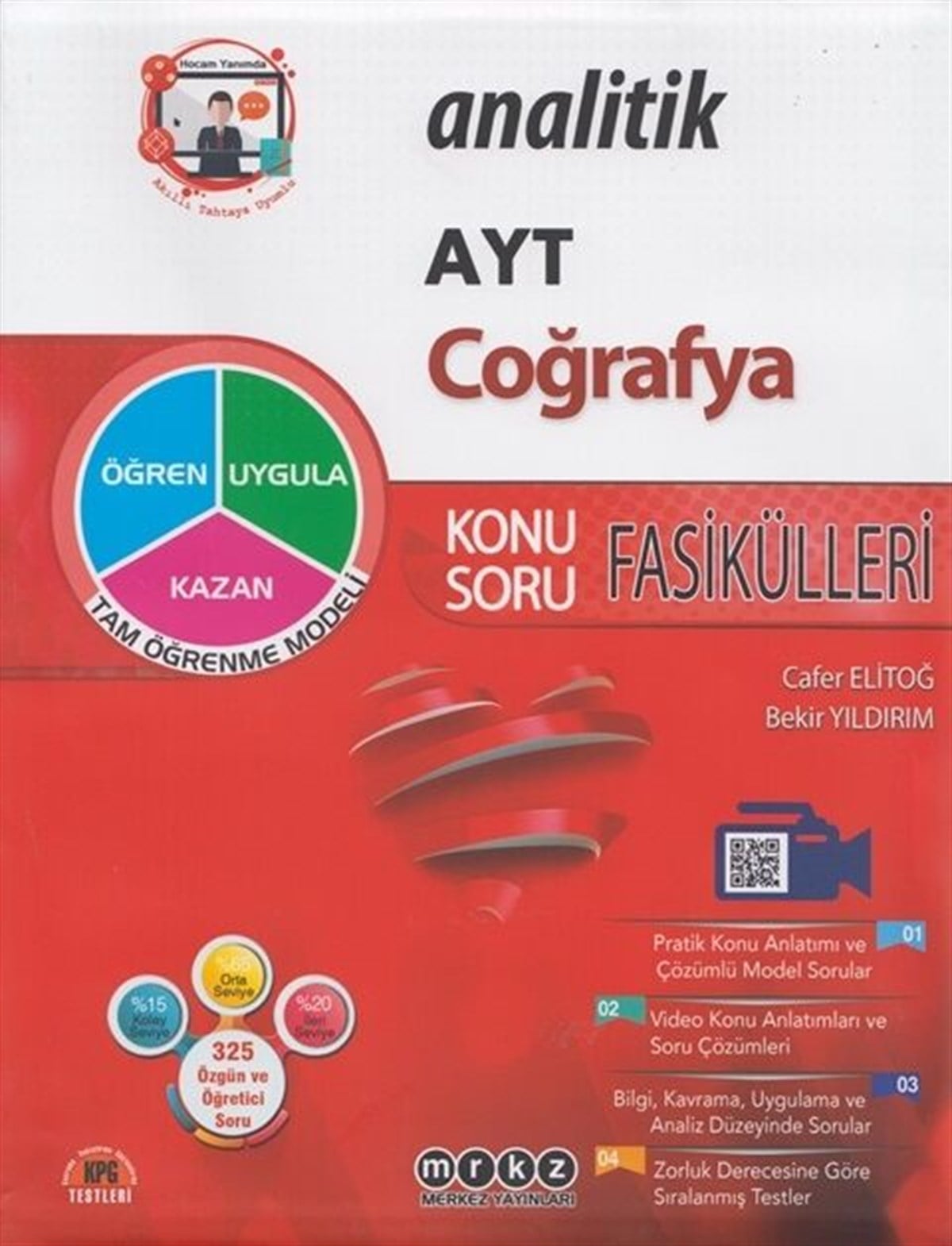 Merkez Yayınları AYT Analitik Coğrafya Konu Soru Fasikülleri