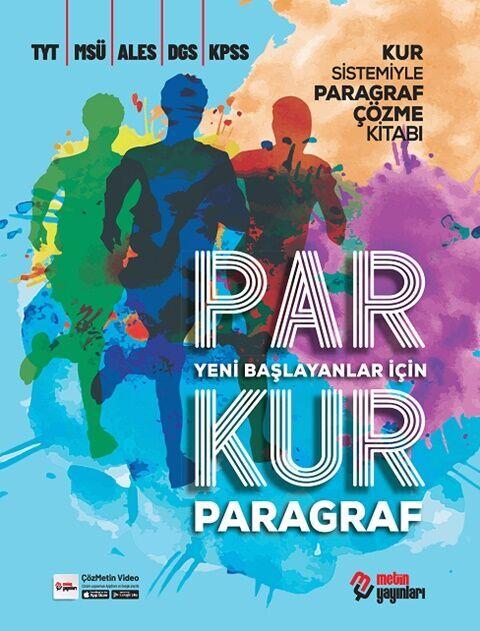 Metin Yayınları TYT KPSS ALES MSÜ Parkur Paragraf Soru Kitabı