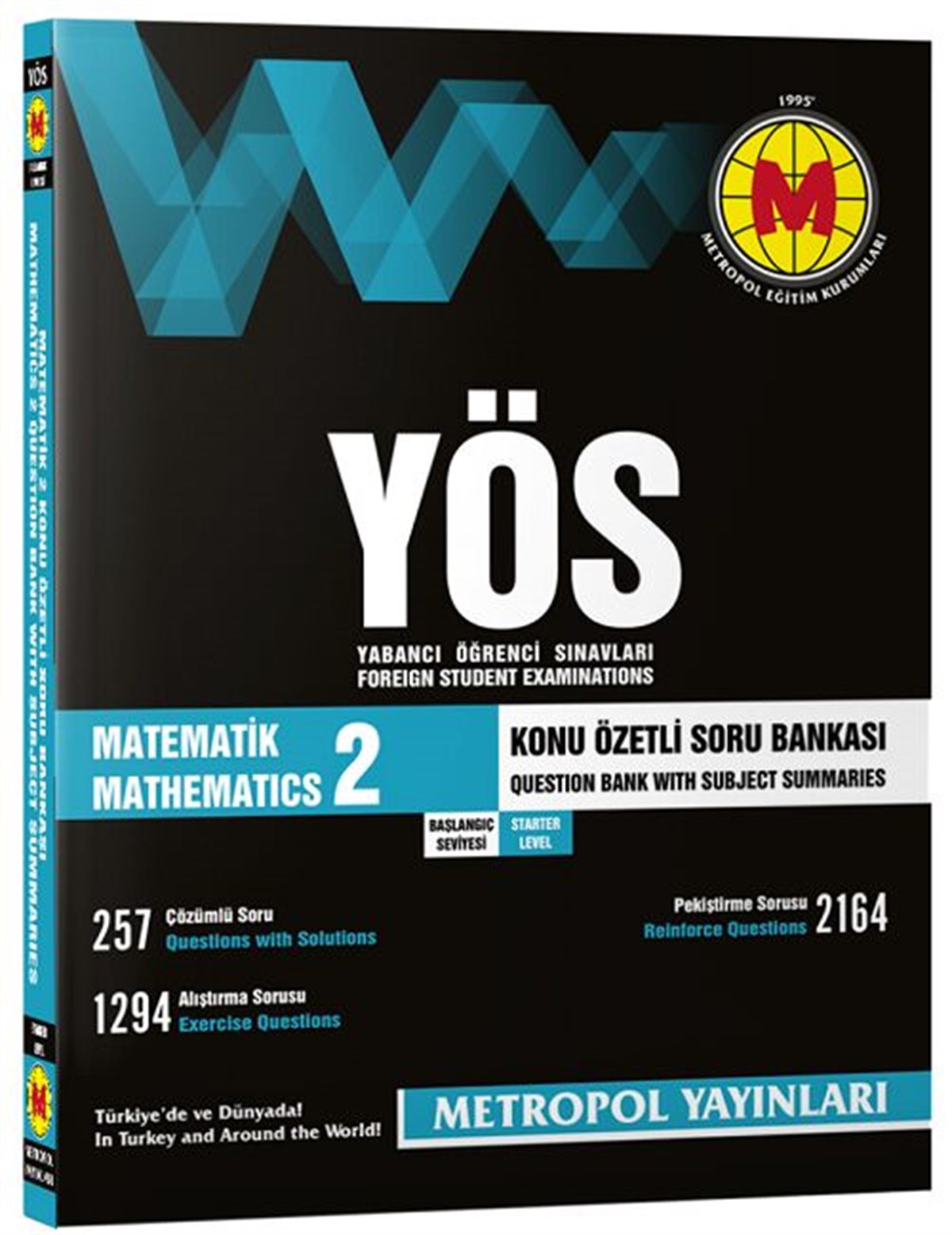 Metropol Yayınları YÖS Matematik 2 Konu Anlatımlı Soru Bankası