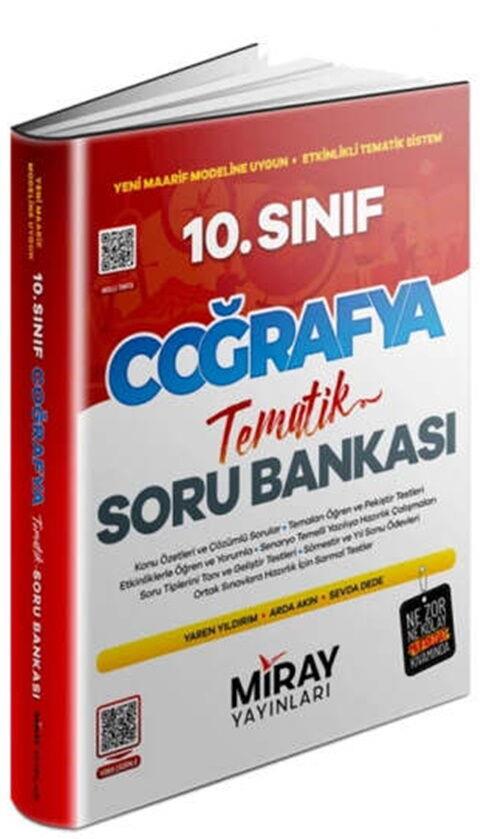 Miray Yayınları 10. Sınıf Coğrafya Tematik Soru Bankası