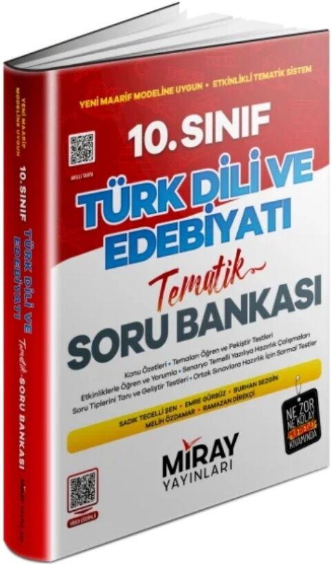 Miray Yayınları 10. Sınıf Türk Dili ve Edebiyatı Konu Özetli Tematik Soru Bankası