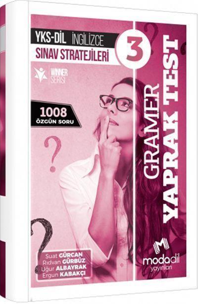 Modadil Yayınları YKS DİL İngilizce Sınav Stratejileri 3 Gramer Yaprak Test