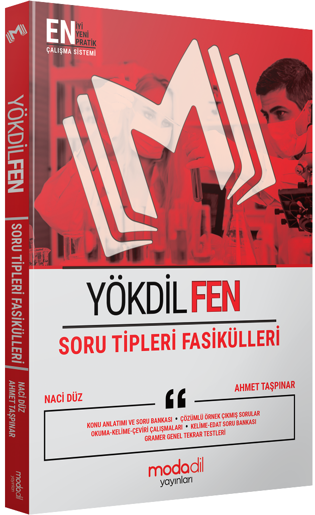 Modadil Yayınları YÖKDİL Fen Soru Tipleri Fasikülleri
