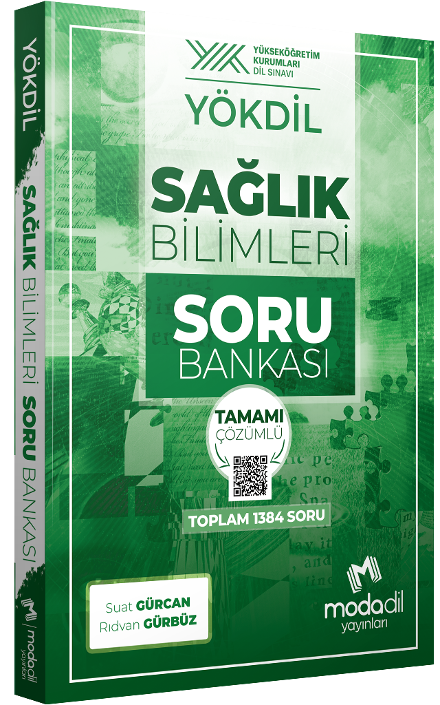 Modadil Yayınları YÖKDİL Sağlık Bilimleri Soru Bankası