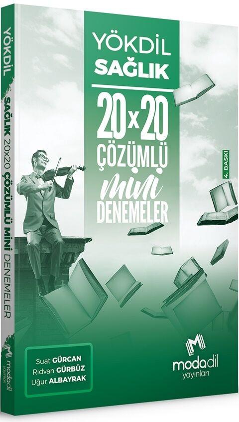 Modadil Yayınları YÖKDİL Sağlık Bilimleri 20x20 Mini Denemeler