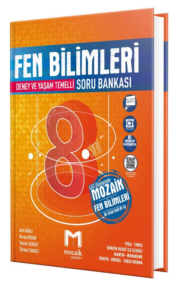 Mozaik Yayınları 8. Sınıf Fen Bilimleri Soru Bankası
