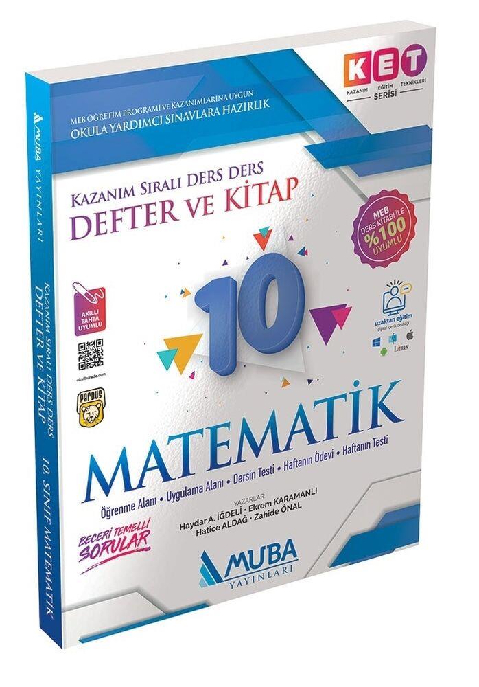 Muba Yayınları 10. Sınıf Matematik KET Serisi Defter ve Kitap