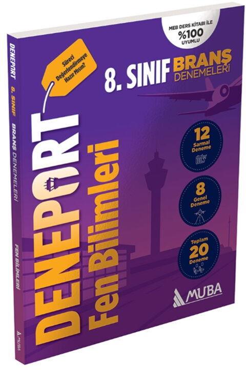 Muba Yayınları 8. Sınıf Deneport Fen Bilimleri Branş Denemesi