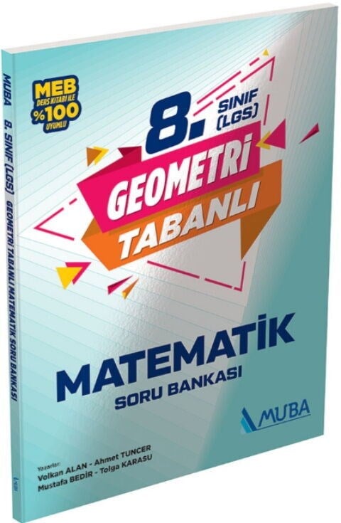 Muba Yayınları 8. Sınıf Geometri Tabanlı Matematik Soru Bankası
