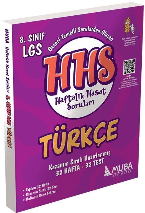 Muba Yayınları 8. Sınıf Türkçe Haftalık Hasat Soruları