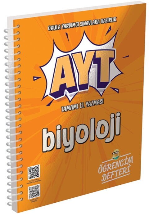 Murat Yayınları AYT Biyoloji Öğrencim Defteri