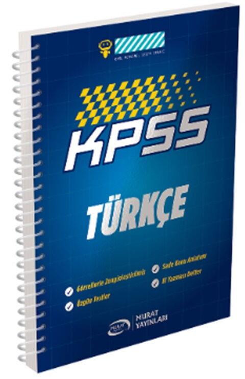 Murat Yayınları KPSS Türkçe Defteri