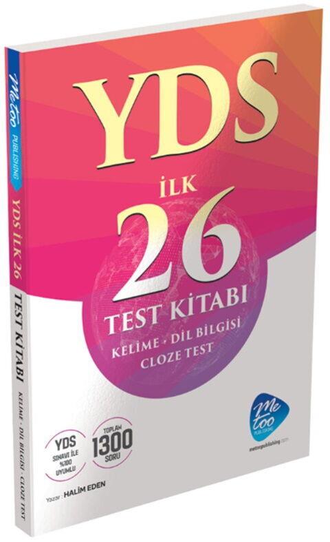 Murat Yayınları YDS İlk 26 Test Kitabı Cloze Test