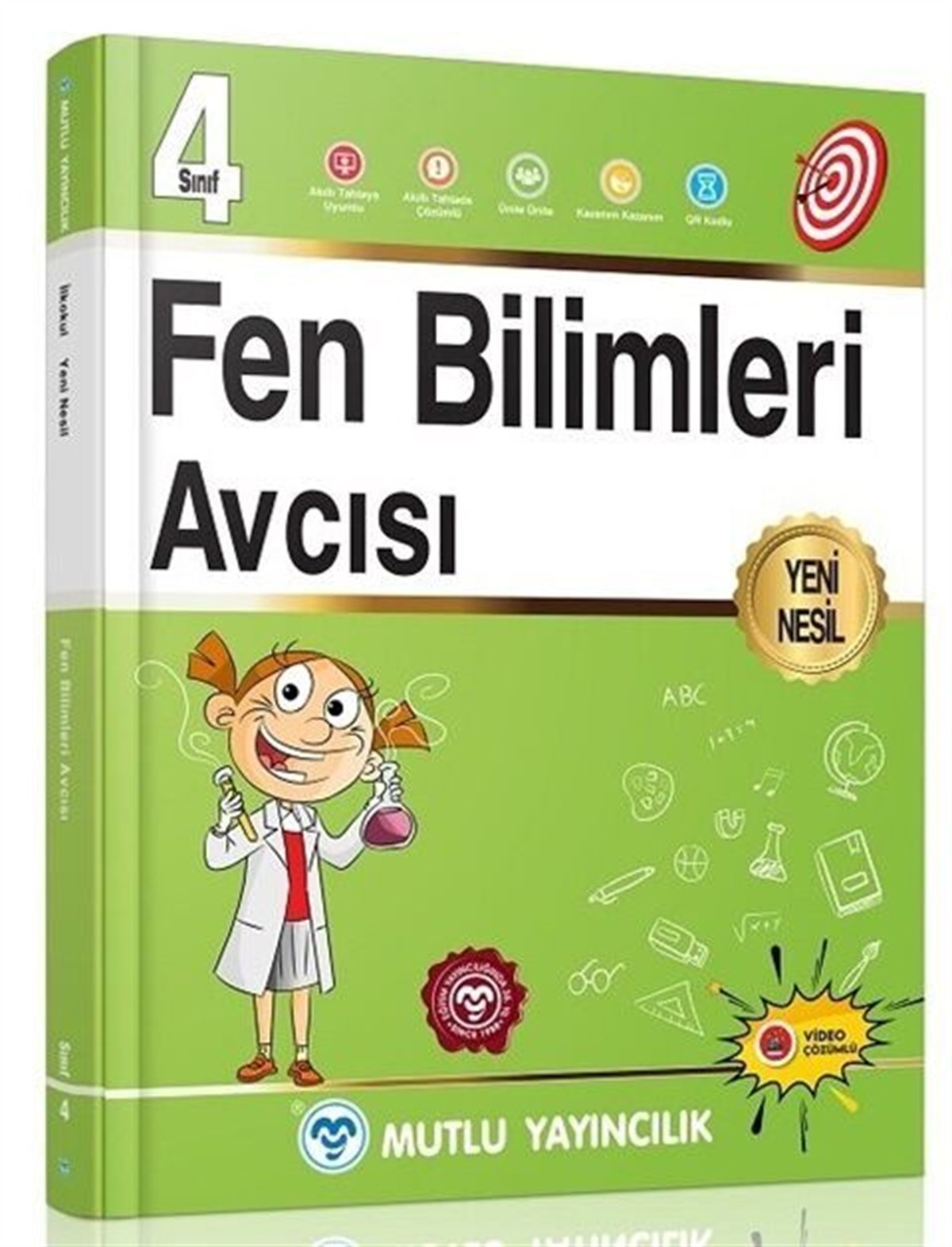 Mutlu Yayıncılık 4. Sınıf Fen Bilimleri Avcısı Soru Bankası
