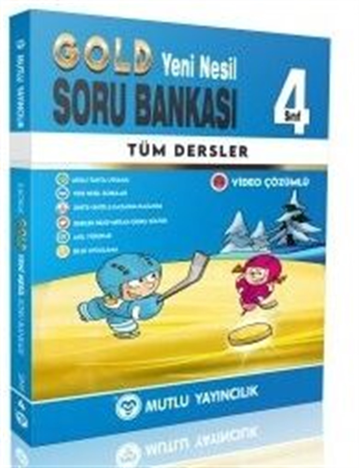 Mutlu Yayıncılık 4. Sınıf Tüm Dersler Gold Soru Bankası