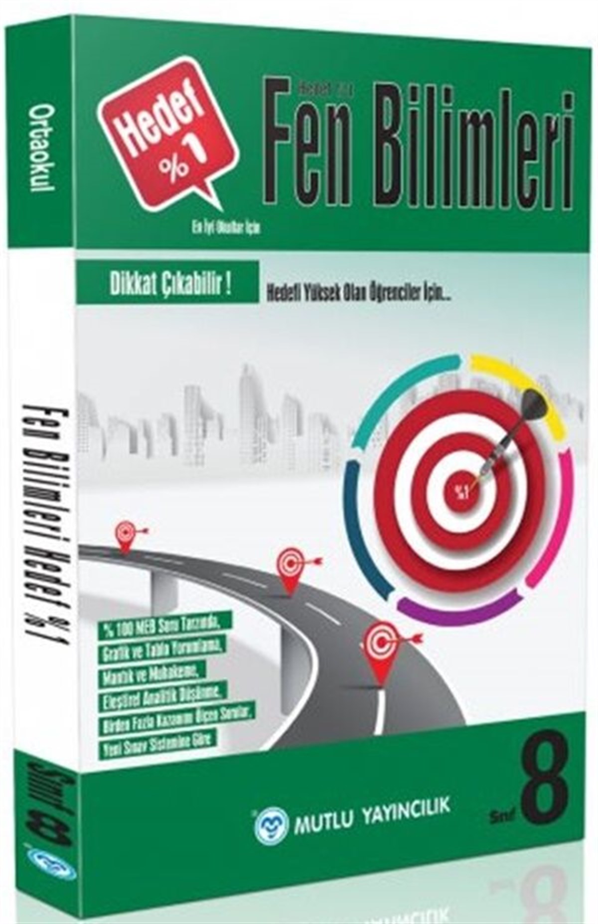 Mutlu Yayıncılık 8. Sınıf LGS Fen Bilimleri Hedef Yüzde 1