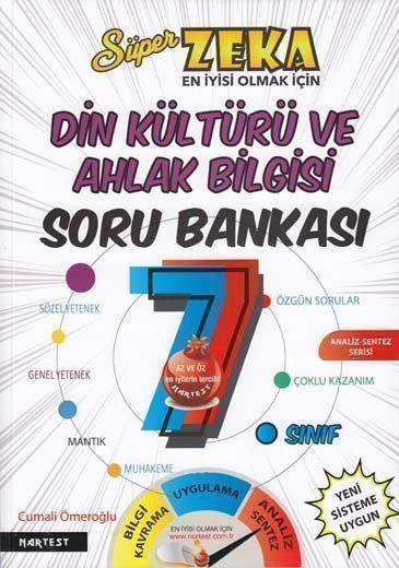 Nartest 7. Sınıf Süper Zeka Din Kültürü ve Ahlak Bilgisi Soru Bankası