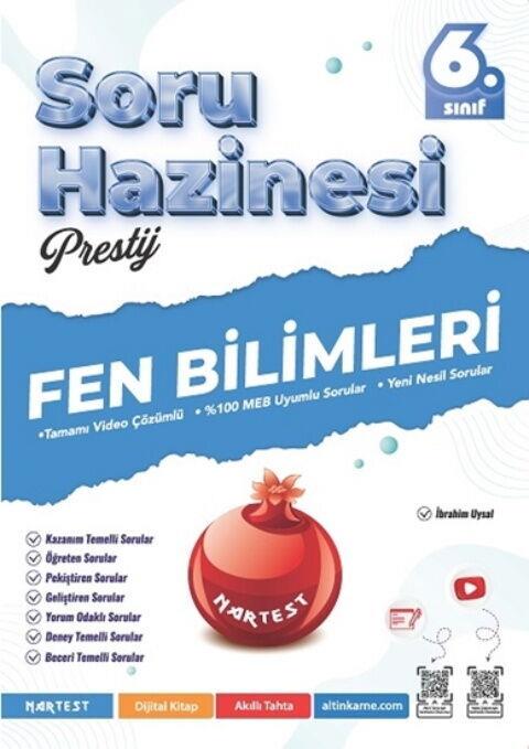 Nartest Yayınları 6. Sınıf Prestij Fen Bilimleri Soru Hazinesi