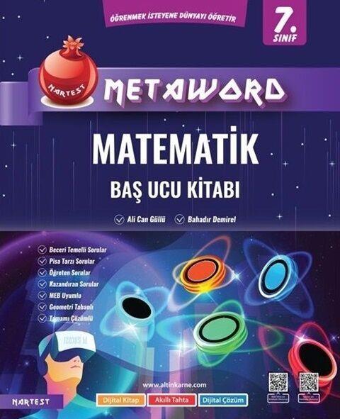 Nartest Yayınları 7. Sınıf Matematik Metaword Baş Ucu Kitabı