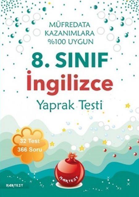 Nartest Yayınları 8. Sınıf İngilizce Yaprak Testi