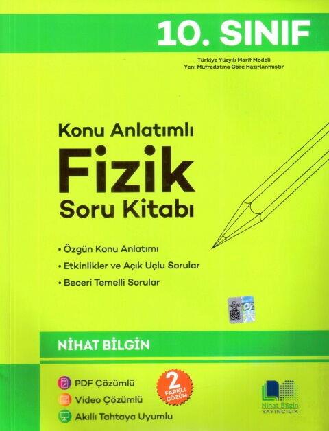 Nihat Bilgin 10. Sınıf Fizik Konu Anlatımlı Soru Kitabı