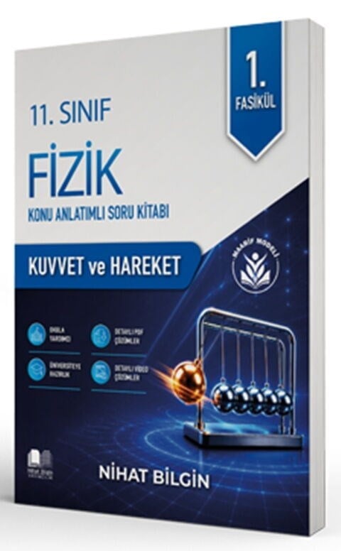 Nihat Bilgin 11. Sınıf Fizik Kuvvet ve Hareket Konu Anlatımlı Soru Bankası