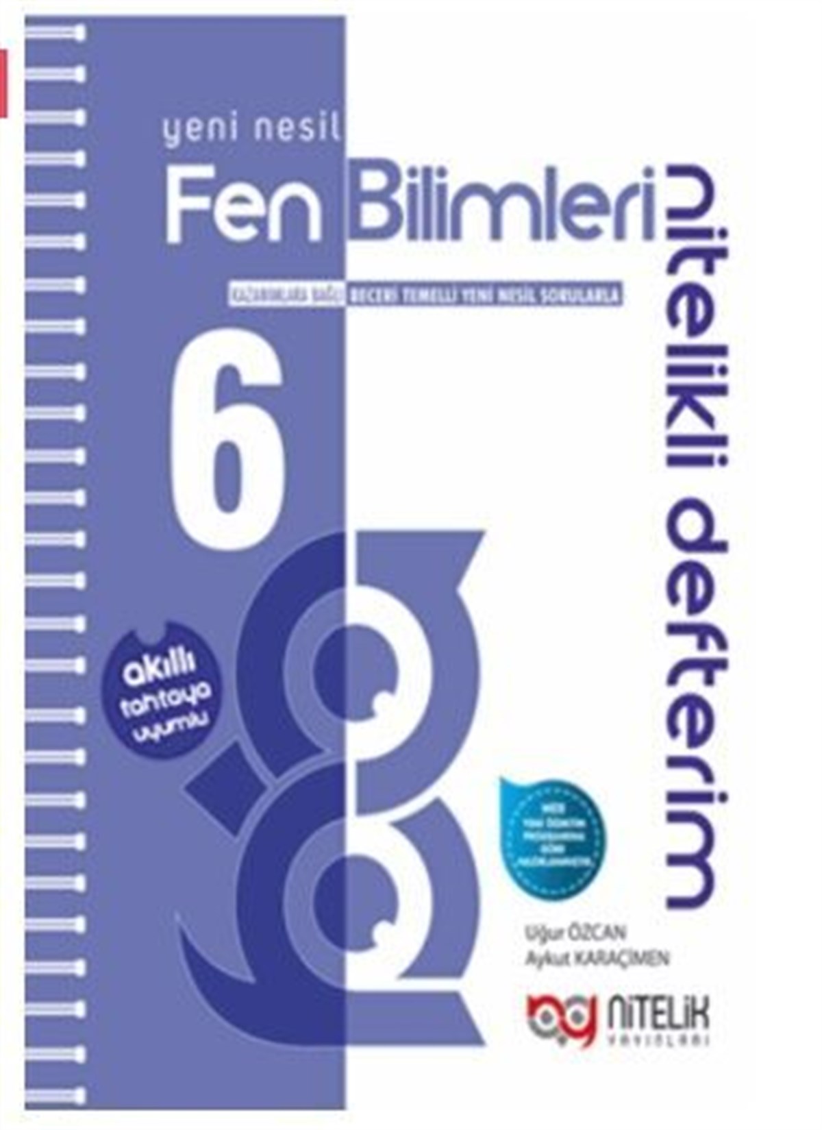 Nitelik Yayınları 6. Sınıf Fen Bilimleri Nitelikli Defterim