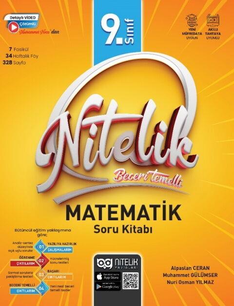 Nitelik Yayınları 9. Sınıf Matematik Beceri Temelli Soru Kitabı