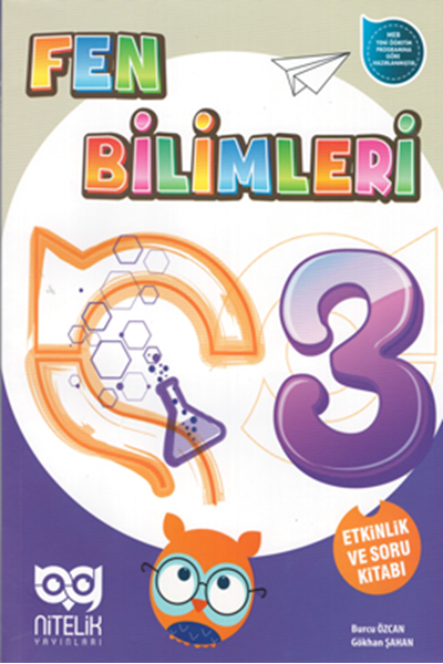 Nitelik Yayınları Fen Bilimleri 3. Sınıf Etkinlik ve Soru Kitabı