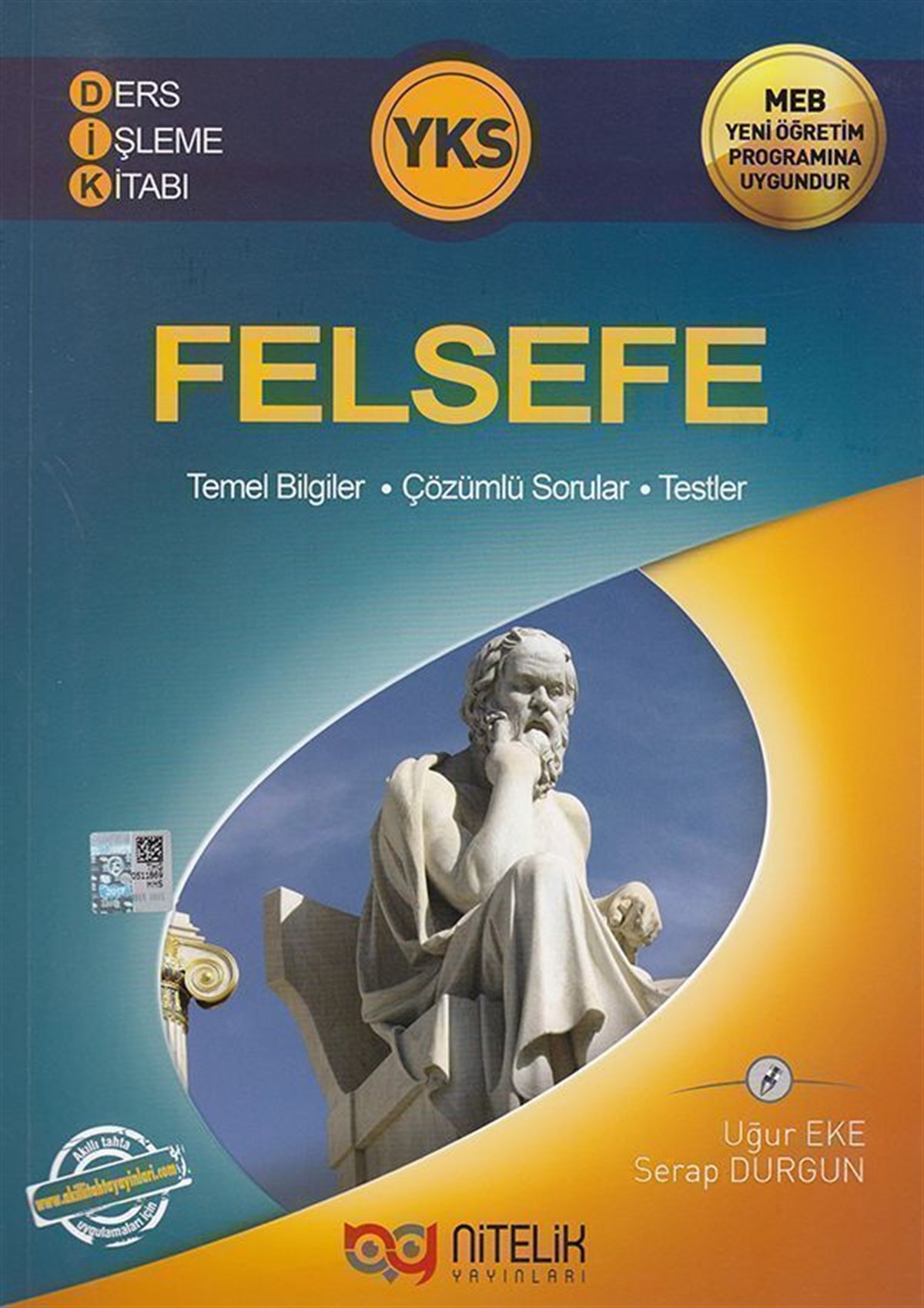 Nitelik Yayınları YKS Felsefe Ders İşleme Kitabı