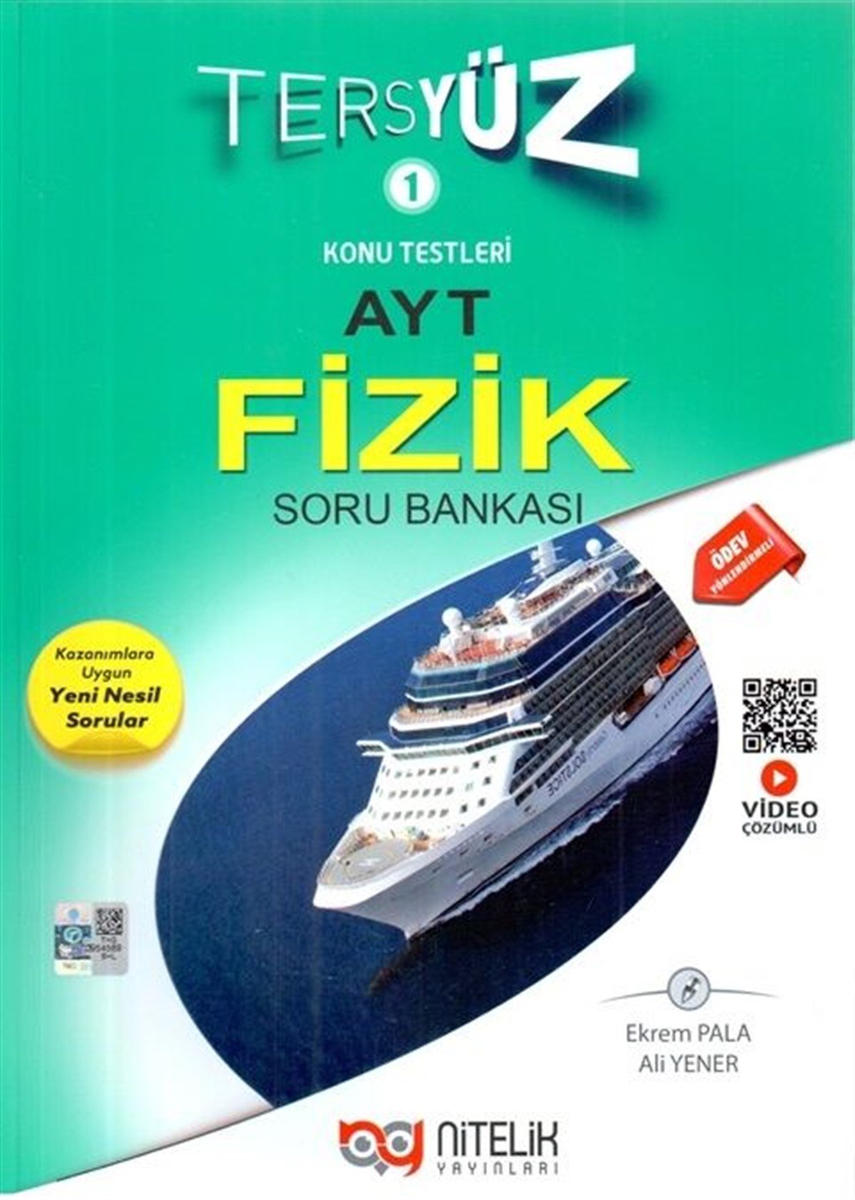 Nitelik Yayınları AYT Fizik Tersyüz Soru Bankası