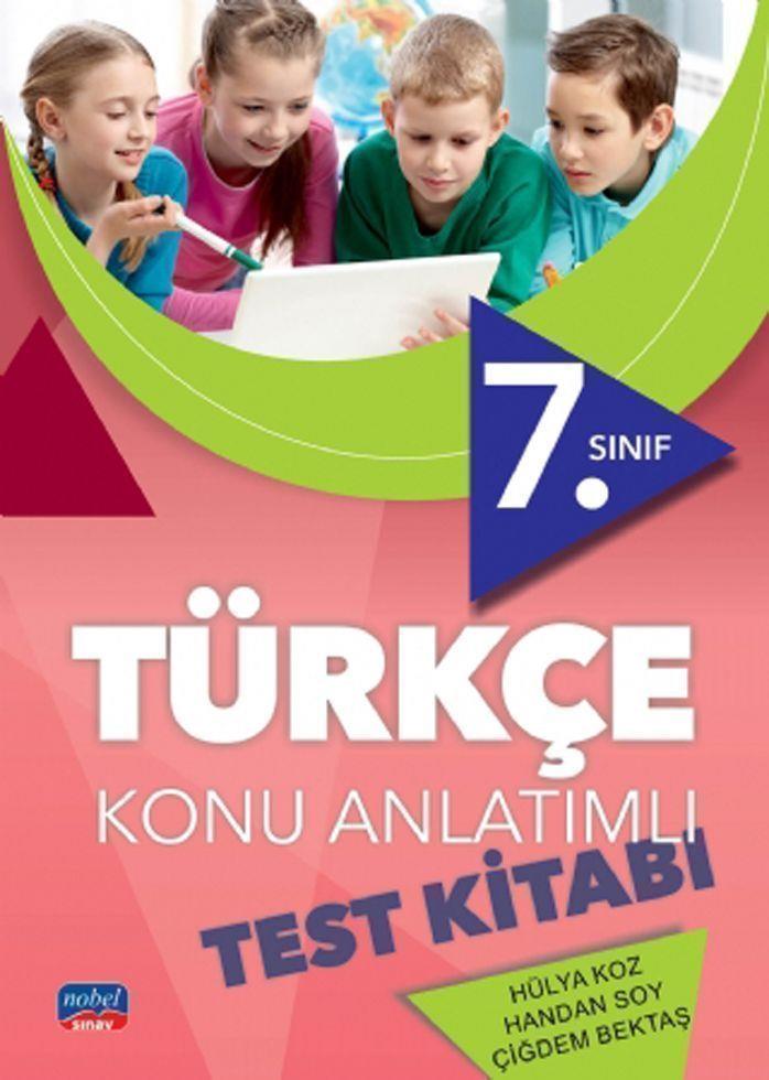 Nobel Sınav Yayınları 7. Sınıf Türkçe Konu Anlatımlı Test Kitabı