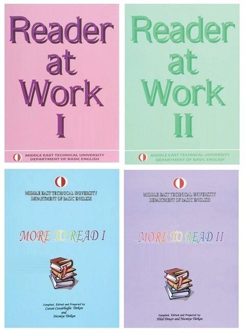 Odtü Yayınları Reader at Work 1-2 ve More To Read 1-2 Set 4 lü Set