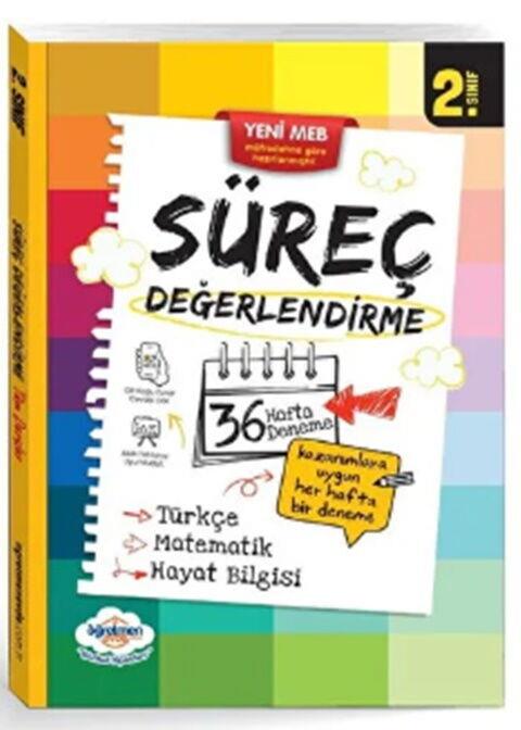 Öğretmen Evde Yayınları 2. Sınıf Süreç Değerlendirme Kitabı