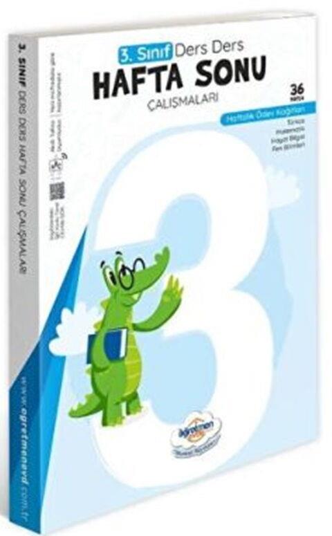 Öğretmen Evde Yayınları 3. Sınıf Ders Ders Hafta Sonu Çalışmaları