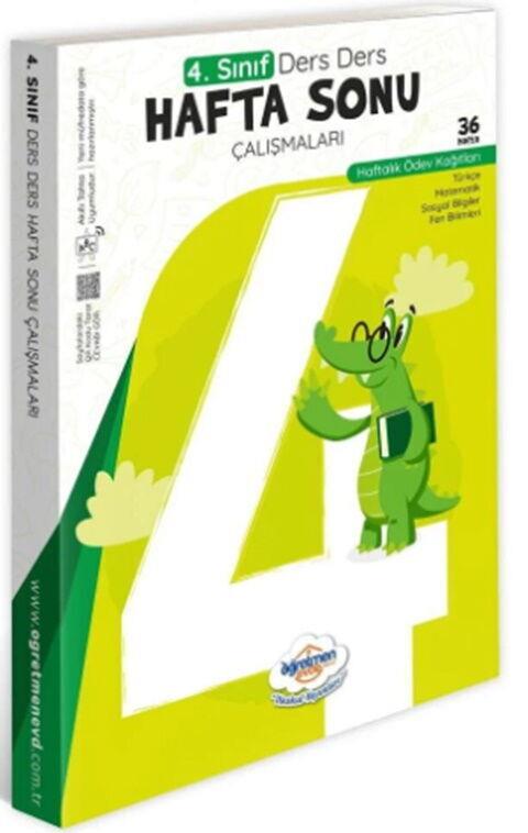 Öğretmen Evde Yayınları 4. Sınıf Ders Ders Hafta Sonu Çalışmaları