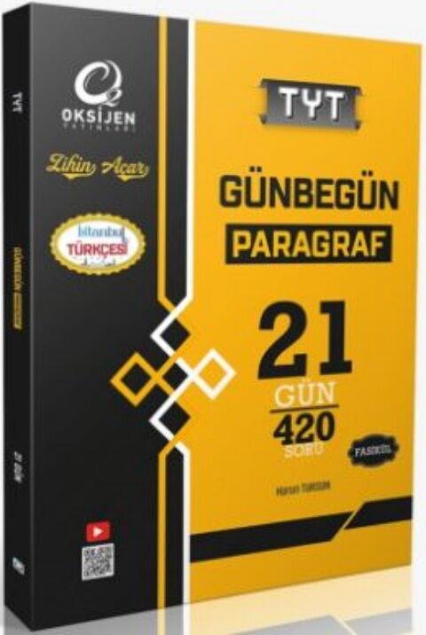 Oksijen Yayınları TYT Günbegün Paragraf Soru Bankası