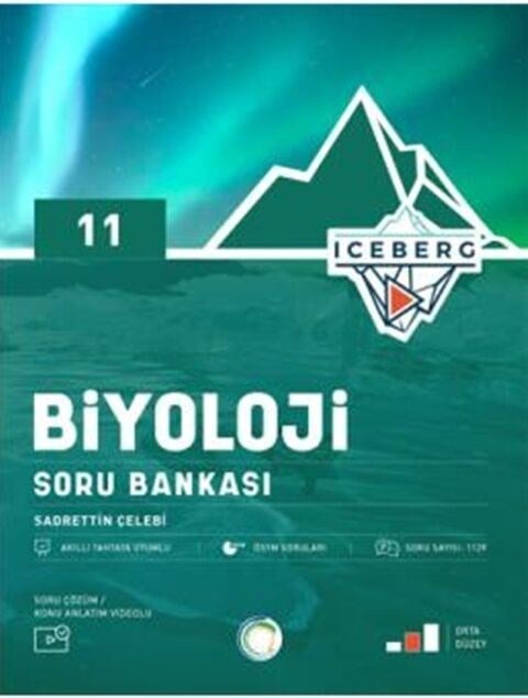 Okyanus Yayınları 11. Sınıf Biyoloji Iceberg Soru Bankası