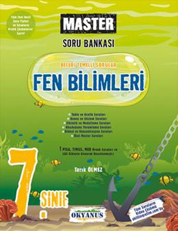 Okyanus Yayınları 7. Sınıf Fen Bilimleri Master Soru Bankası