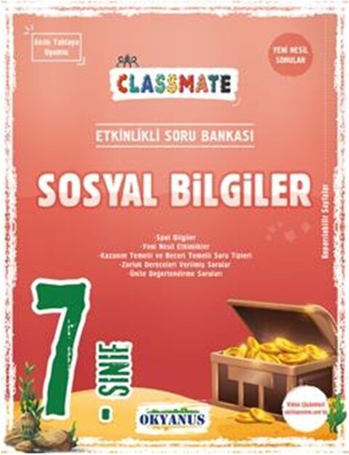 Okyanus Yayınları 7. Sınıf Matematik Classmate Soru Bankası