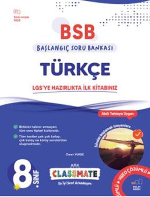 Okyanus Yayınları 8. Sınıf Türkçe Classmate Başlangıç Soru Bankası