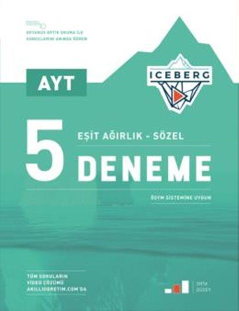 Okyanus Yayınları AYT Eşit Ağırlık Sözel Iceberg 5 Deneme