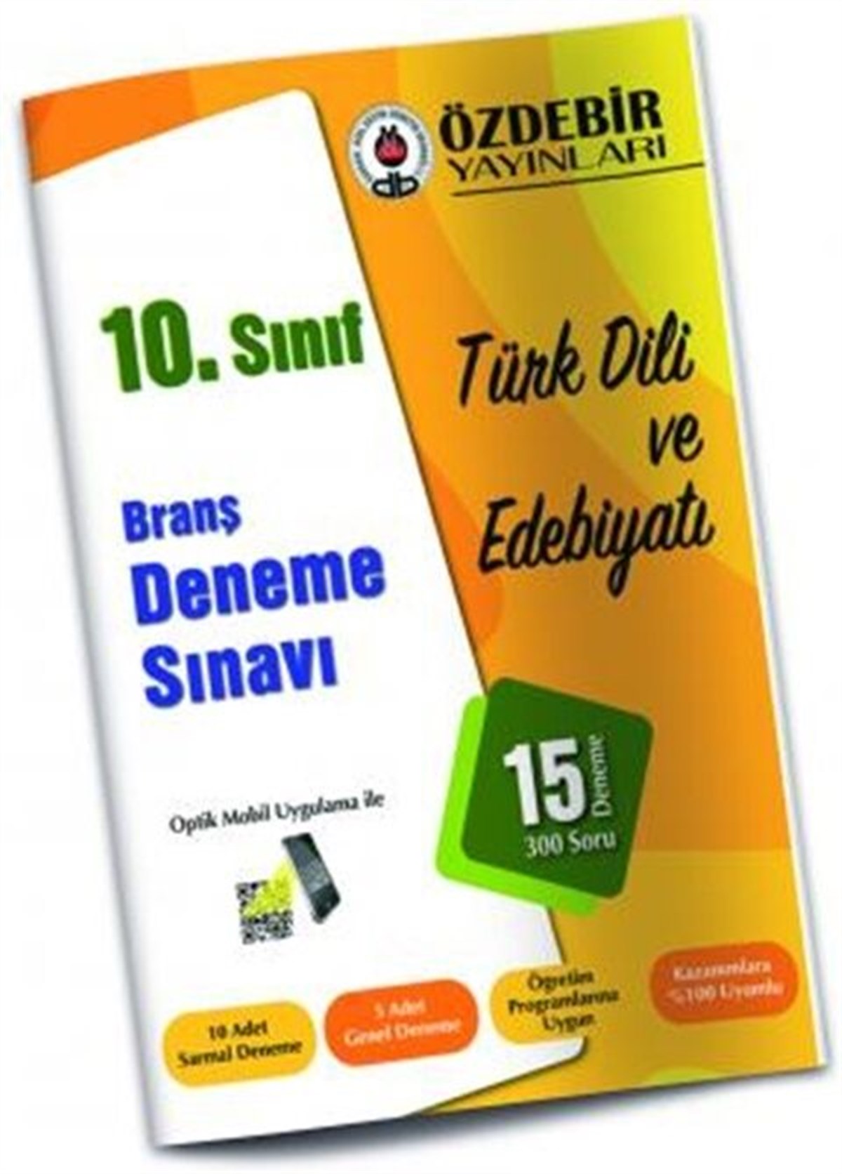 Özdebir Yayınları 10. Sınıf Türk Dili ve Edebiyatı Branş Deneme Sınavı