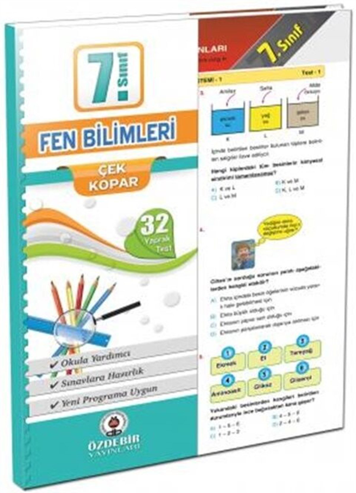 Özdebir Yayınları 7. Sınıf Fen Bilimleri Yaprak Test