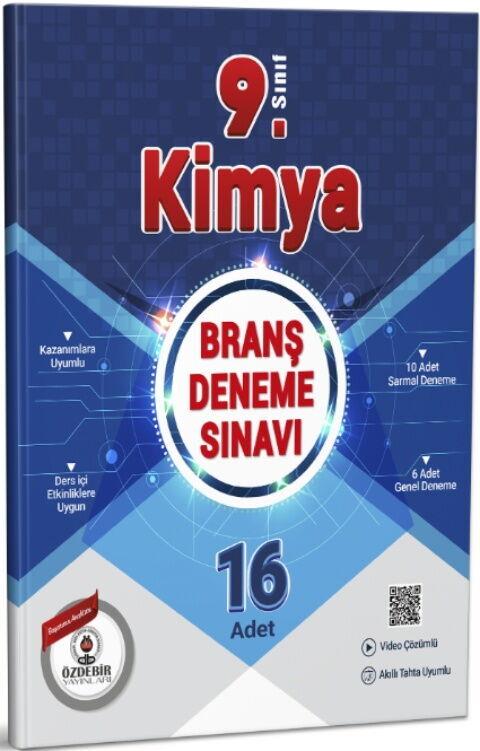 Özdebir Yayınları 9. Sınıf Biyoloji Branş Deneme Sınavı